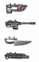 Modular Accessory Set: ARMAMENT  - 1:18 Scale Weapon Accessories for 3-3/4 Inch Action Figures