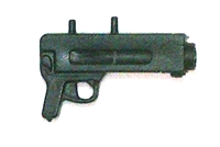 Modular Component: AGTS Grenade Launcher BLACK Version - 1:18 Scale Accessory for 3-3/4 Inch Action Figures