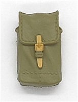 WWII Russian:  Large Grenade Pouch - 1:18 Scale Modular MTF Accessories for 3-3/4" Action Figures