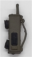 WWII US: SCR-536 Hand-Held Radio "Walkie Talkie" - 1:18 Scale Modular MTF Accessory for 3-3/4" Action Figures