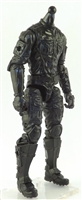 "Night-Ops" BLACK MTF Male Trooper Body WITHOUT Head - 1:18 Scale Marauder Task Force Action Figure