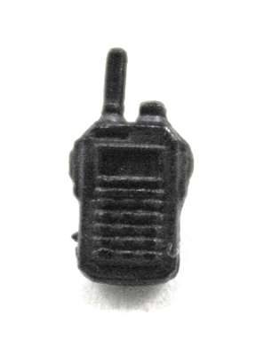 Radio Walkie Talkie: BLACK Version - 1:18 Scale MTF Accessory for 3 3/4 Inch Action Figures