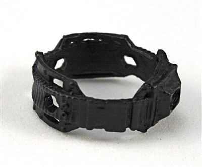 Steady Cam Gun: Steady Cam Support Belt BLACK Version - 1:18 Scale Modular MTF Accessory for 3-3/4" Action Figures