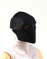 Armor Mask: BLACK Version - 1:18 Scale Modular MTF Accessory for 3-3/4" Action Figures