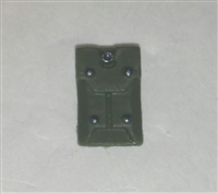 Armor Panel: Large Size GREEN Version - 1:18 Scale Modular MTF Accessory for 3-3/4" Action Figures