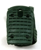 Male Vest: Plate Carrier Type DARK GREEN Version - 1:18 Scale Modular MTF Accessory for 3-3/4" Action Figures