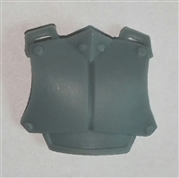 Armor Chest Plate: GRAY Version - 1:18 Scale Modular MTF Accessory for 3-3/4" Action Figures