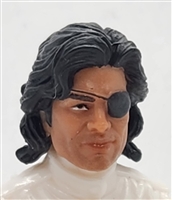 Male Head: "KEN" TAN Skin Tone with BLACK Hair - 1:18 Scale MTF Accessory for 3-3/4" Action Figures