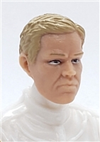 Male Head: "LOGAN" Light Skin Tone with LIGHT BROWN Hair - 1:18 Scale MTF Accessory for 3-3/4" Action Figures