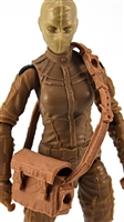 Satchel Case with Strap: BROWN Version - 1:18 Scale Modular MTF Accessory for 3-3/4" Action Figures