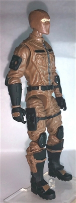 MTF Male Trooper with Balaclava Head BROWN "Terra-Ops" Version BASIC - 1:18 Scale Marauder Task Force Action Figure
