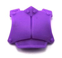 Armor Chest Plate: PURPLE Version - 1:18 Scale Modular MTF Accessory for 3-3/4" Action Figures