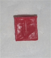 Ammo Pouch: Empty RED Version - 1:18 Scale Modular MTF Accessory for 3-3/4" Action Figures