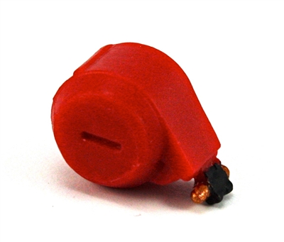 Steady-Cam Gun: Ammo Drum RED Version - 1:18 Scale Weapon Accessory for 3 3/4 Inch Action Figures