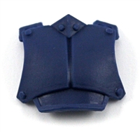Armor Chest Plate: BLUE Version - 1:18 Scale Modular MTF Accessory for 3-3/4" Action Figures