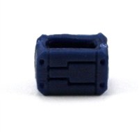 MOUNT for Ammo Belt: BLUE Version - 1:18 Scale Modular MTF Accessory for 3-3/4" Action Figures