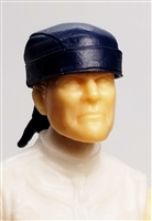 Headgear: "Do-Rag" Head Cover BLUE Version - 1:18 Scale Modular MTF Accessory for 3-3/4" Action Figures