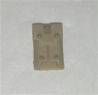 Armor Panel: Large Size TAN Version - 1:18 Scale Modular MTF Accessory for 3-3/4" Action Figures