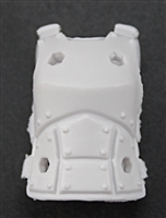 Female Vest: Armor Type White Version - 1:18 Scale Modular MTF Valkyries Accessory for 3-3/4" Action Figures