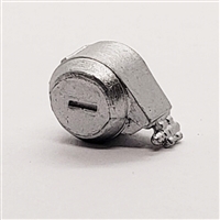 Steady-Cam Gun: Ammo Drum SILVER Version - 1:18 Scale Weapon Accessory for 3 3/4 Inch Action Figures