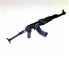 AK-47 Rifle with Folding stock - 1:18 Scale Weapon for 3 3/4 Inch Action Figures