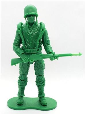 MTF WWII - Deluxe US ARMY SOLID GREEN ARMYMAN with Gear - 1:18 Scale Marauder Task Force Action Figure