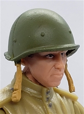 WWII Russian: SSH-40 Helmet - 1:18 Scale Modular MTF Accessory for 3-3/4" Action Figures