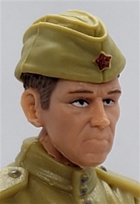 WWII Russian: Garrison Cap "Pilotka"- 1:18 Scale Modular MTF Accessory for 3-3/4" Action Figures