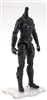 MTF Female Valkyries Body WITHOUT Head BLACK "Night-Ops" Version BASIC - 1:18 Scale Marauder Task Force Action Figure