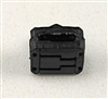 MOUNT for Ammo Belt: ALL BLACK Version - 1:18 Scale Modular MTF Accessory for 3-3/4" Action Figures