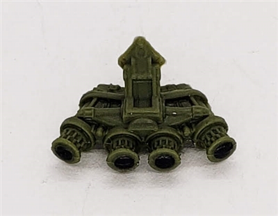 Headgear: QUAD NVG Night Vision Goggles GREEN Version - 1:18 Scale Modular MTF Accessory for 3-3/4" Action Figures