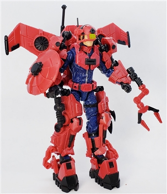 MTF Exo-Suit - RED Version DELUXE - 1:18 Scale Marauder Task Force Accessory
