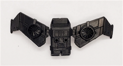 MTF Exo-Suit: JETPACK with Wings - BLACK Version - 1:18 Scale Marauder Task Force Accessory