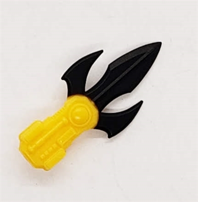 MTF Exo-Suit: TRI-BLADE COMBAT KNIFE - YELLOW Version - 1:18 Scale Marauder Task Force Accessory