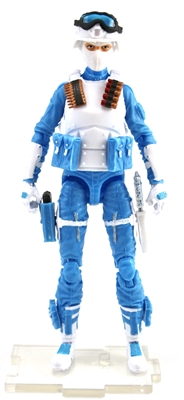 DELUXE MTF Female Valkyries LIGHT BLUE & WHITE "Strato-Ops" Version - 1:18 Scale Marauder Task Force Action Figure