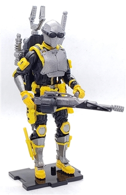 Marauder "CYBER-OPS GUNNER" Geared-Up MTF Male Trooper - 1:18 Scale Marauder Task Force Action Figure