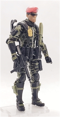 Marauder "JAMMAH" Geared-Up MTF Male Trooper - 1:18 Scale Marauder Task Force Action Figure