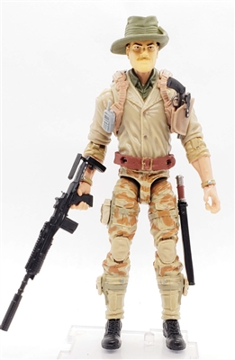 "JUNGLE RECON" Geared-Up MTF Male Trooper - 1:18 Scale Marauder Task Force Action Figure