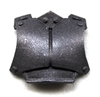 Armor Chest Plate: GUN-METAL Version - 1:18 Scale Modular MTF Accessory for 3-3/4" Action Figures