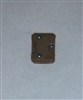 Armor Panel: Small Size BROWN Version - 1:18 Scale Modular MTF Accessory for 3-3/4" Action Figures