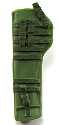 Rifle Sheath Backpack: LIGHT GREEN & GREEN Version - 1:18 Scale Modular MTF Accessory for 3-3/4" Action Figures
