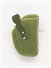 Pistol Holster: Small  Right Handed LIGHT GREEN & GREEN Version - 1:18 Scale Modular MTF Accessory for 3-3/4" Action Figures