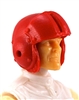 Headgear: RED Flight Helmet - 1:18 Scale Modular MTF Accessory for 3-3/4" Action Figures