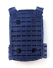 Male Vest: Plate Carrier Type BLUE Version - 1:18 Scale Modular MTF Accessory for 3-3/4" Action Figures