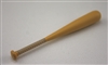 Baseball Bat: Wood color with TAN handle grip - 1:18 Scale Weapon Accessory for 3 3/4 Inch Action Figures