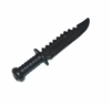 Combat Knife Black - 1:12 Scale Weapon for 6 Inch Action Figures
