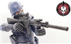 "Geared-Up" SOPMOD AR Sniper Rifle - 1:12 Scale Weapon for 6 Inch Action Figures