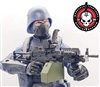 "Geared-Up" MINI MK-46 SAW "COMPACT" Machine Gun - 1:12 Scale Weapon for 6 Inch Action Figures