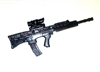 L85 (SA80) Assault Rifle BLACK Version - 1:18 Scale Weapon for 3 3/4 Inch Action Figures