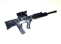 L85 (SA80) Rifle BLACK Version - 1:18 Scale Weapon for 3 3/4 Inch Action Figures